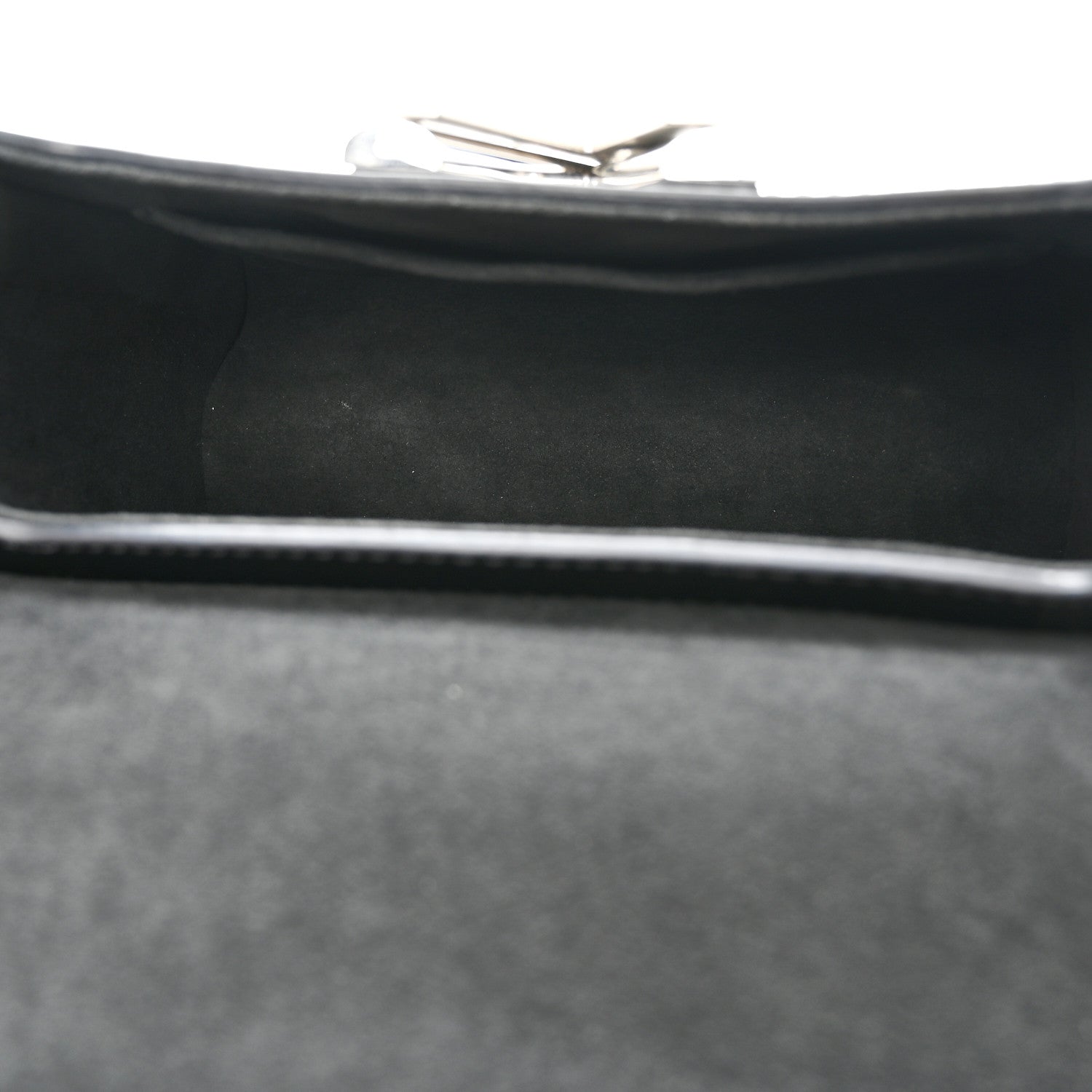 Louis Vuitton Epi Monogram Spaceship Embossed Twist Shoulder Bag PM Black