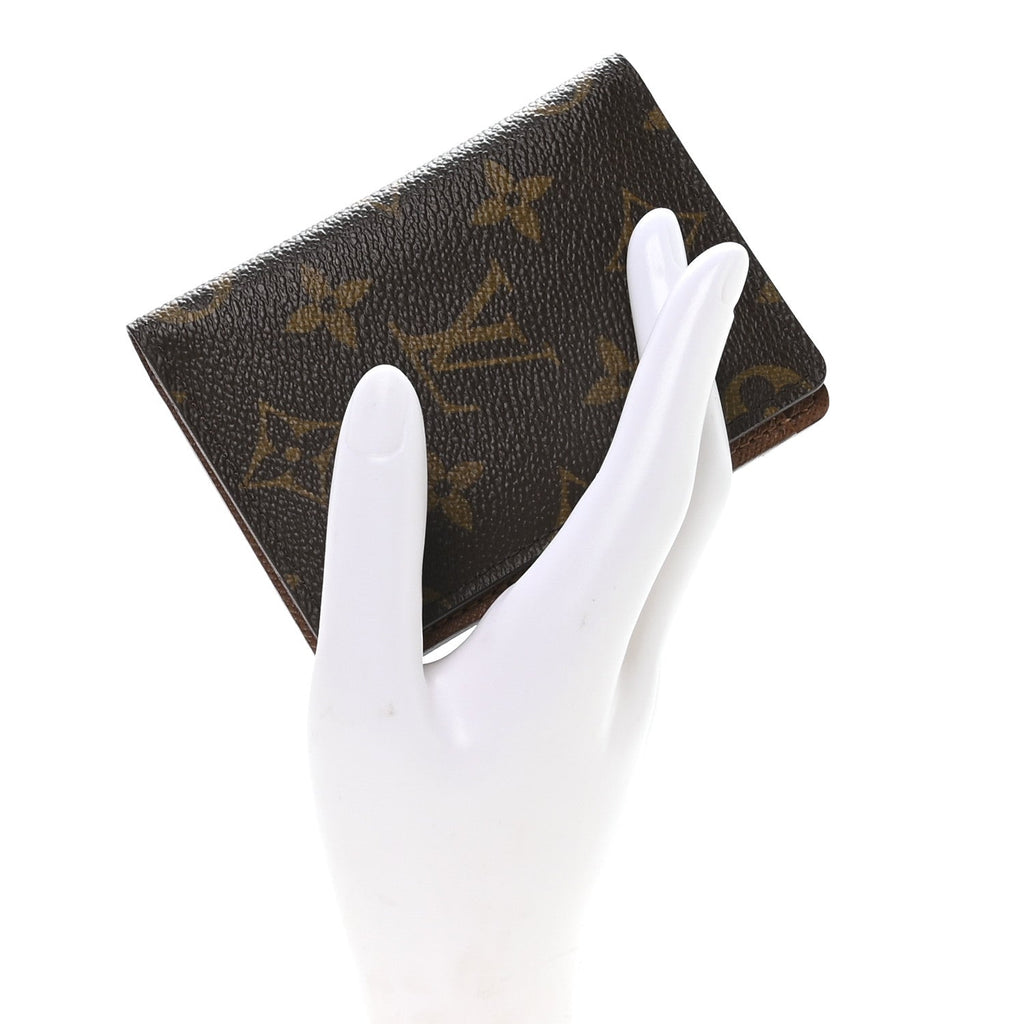 Louis Vuitton Monogram Porte-Cartes Pass Vertical Card Holder