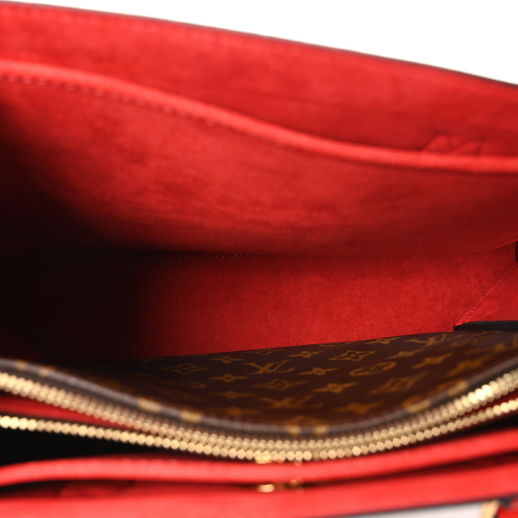 Louis Vuitton Monogram Flower Tote Coquelicot