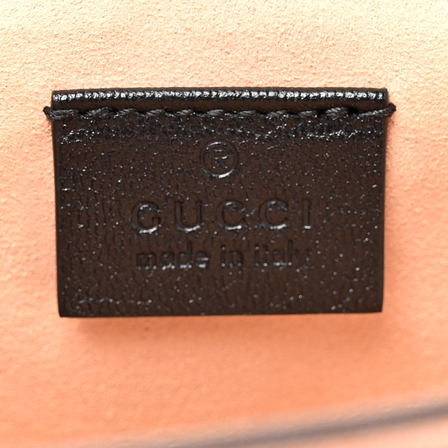 Gucci GG Supreme Monogram New Sakai Lux Calfskin Mini Padlock Flap Pocket Shoulder Bag Beige Ebony Black Cuir
