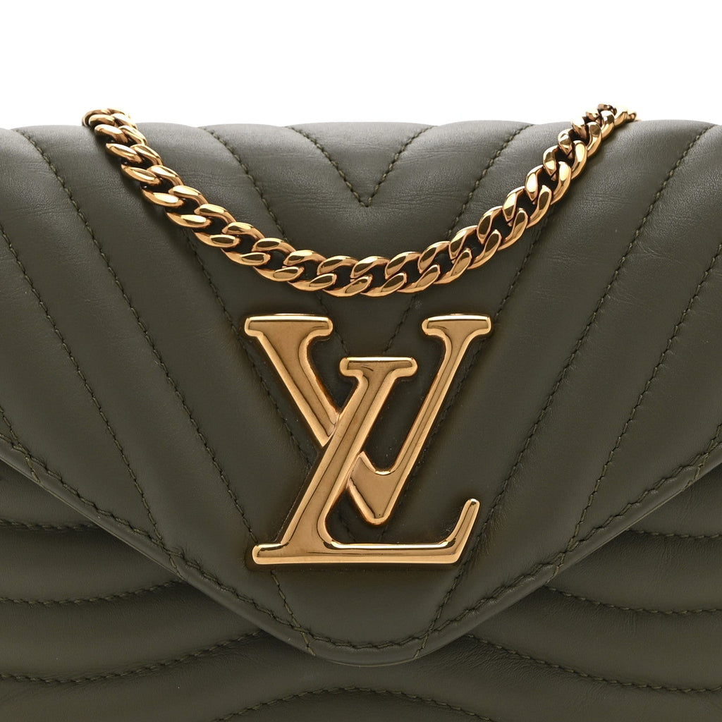 Louis Vuitton Calfskin New Wave Multi Pochette Kaki