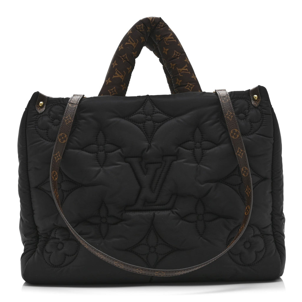 Louis Vuitton Econyl Monogram Pillow Giant Onthego MM Black