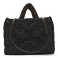 Louis Vuitton Econyl Monogram Pillow Giant Onthego MM Black