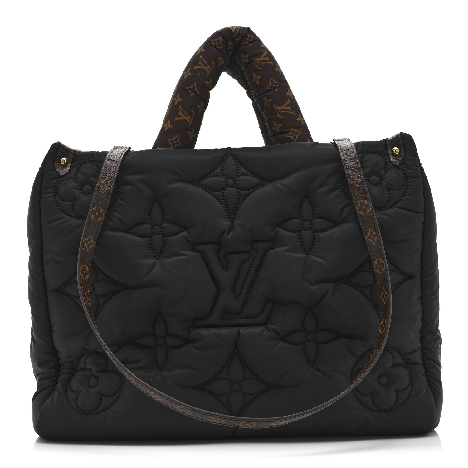 Louis Vuitton Econyl Monogram Pillow Giant Onthego MM Black