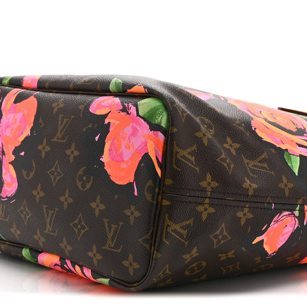 Louis Vuitton Monogram Roses Neverfull MM