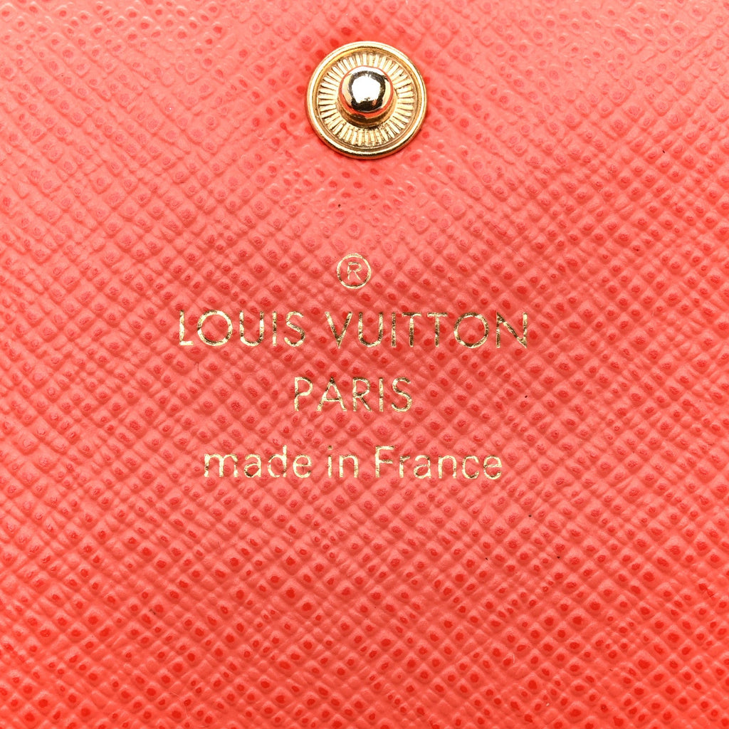 Louis Vuitton Monogram Emilie Wallet Poppy