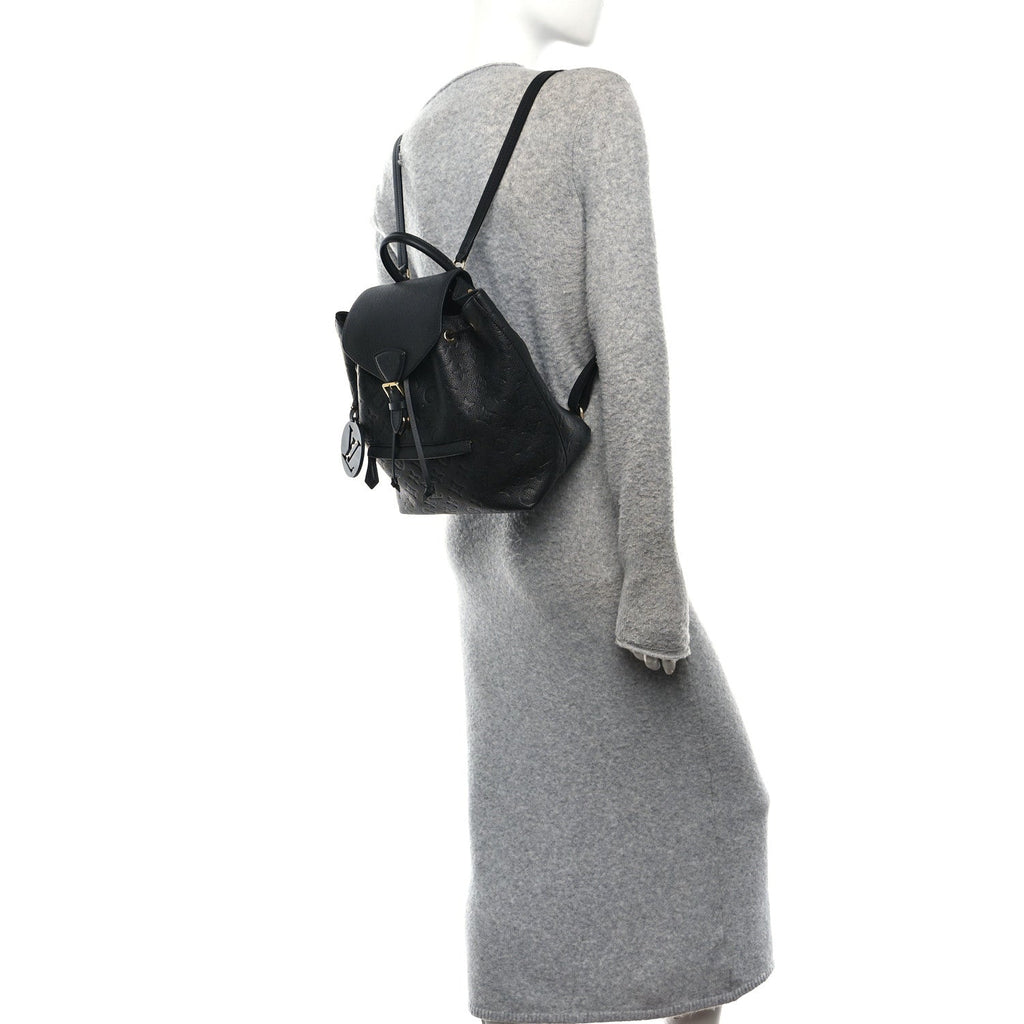 Louis Vuitton Empreinte Montsouris NM Backpack Black