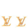 Louis Vuitton Metal LV Iconic Earrings Gold