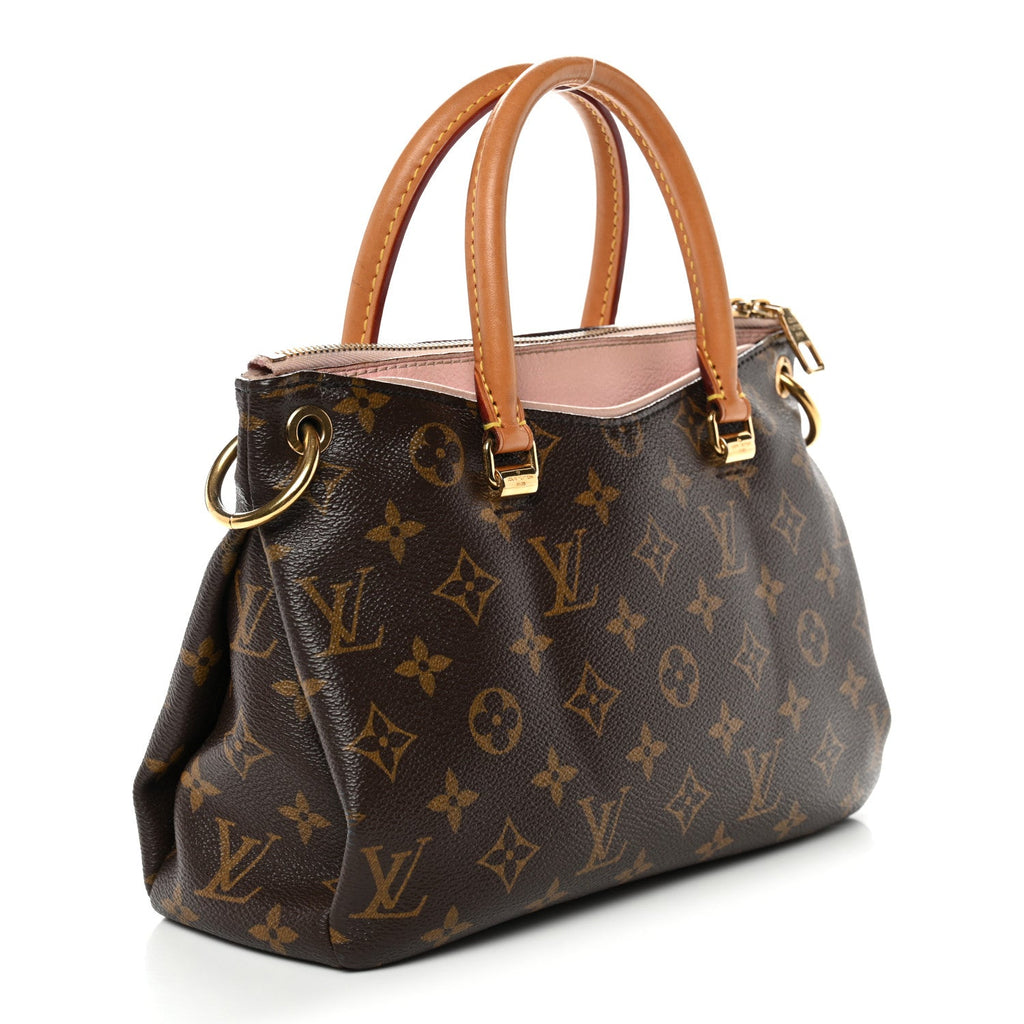 Louis Vuitton Monogram Pallas BB Rose Ballerine