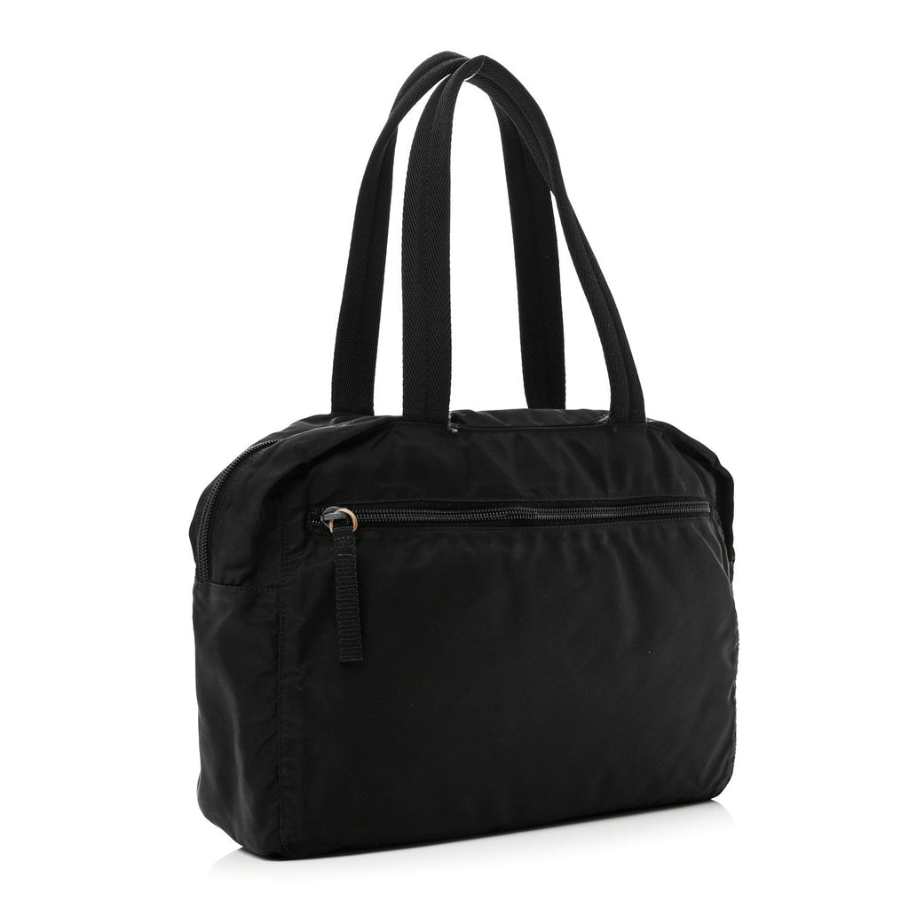 Prada Tessuto Nylon Tote Black