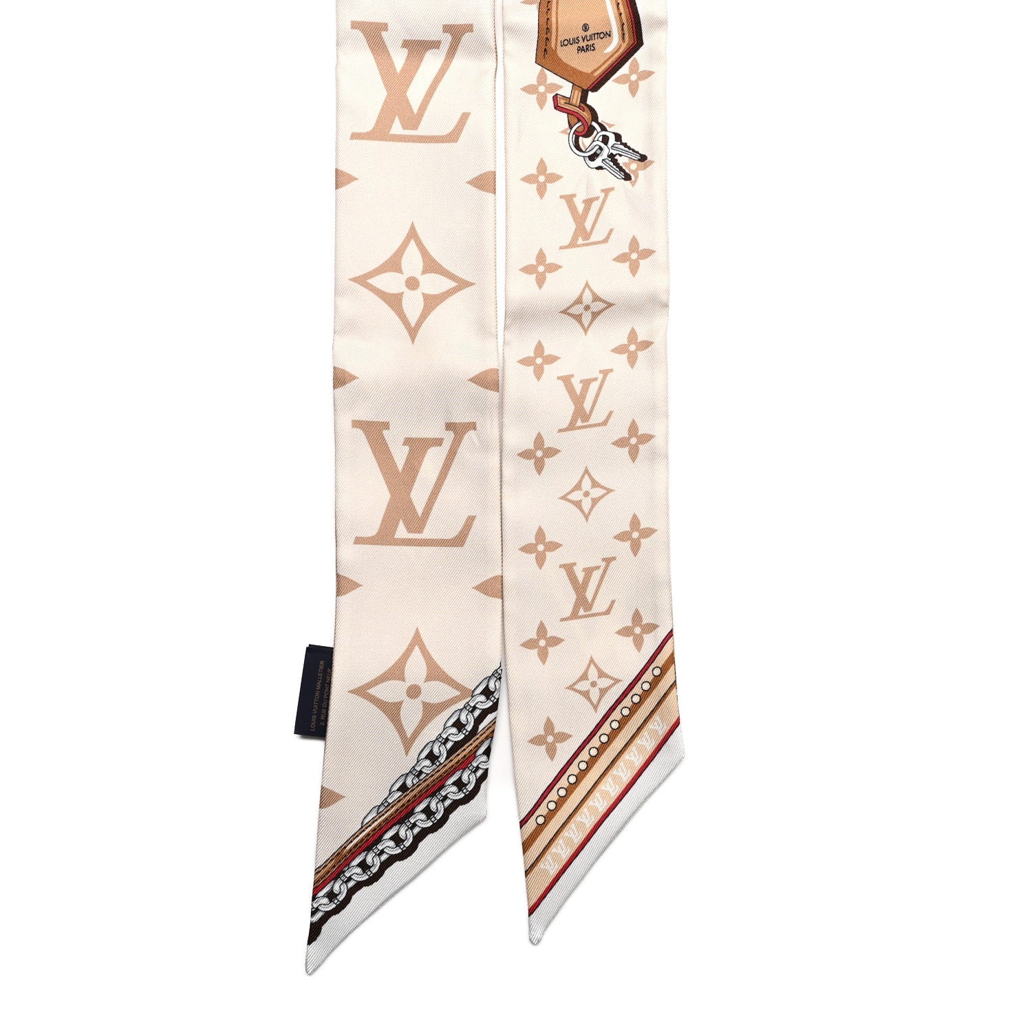 Louis Vuitton Silk Ultimate Monogram BB Bandeau Dune