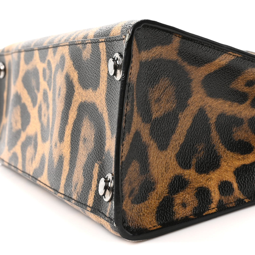 Louis Vuitton Canvas Calfskin Wild Animal Print City Steamer EW Marron