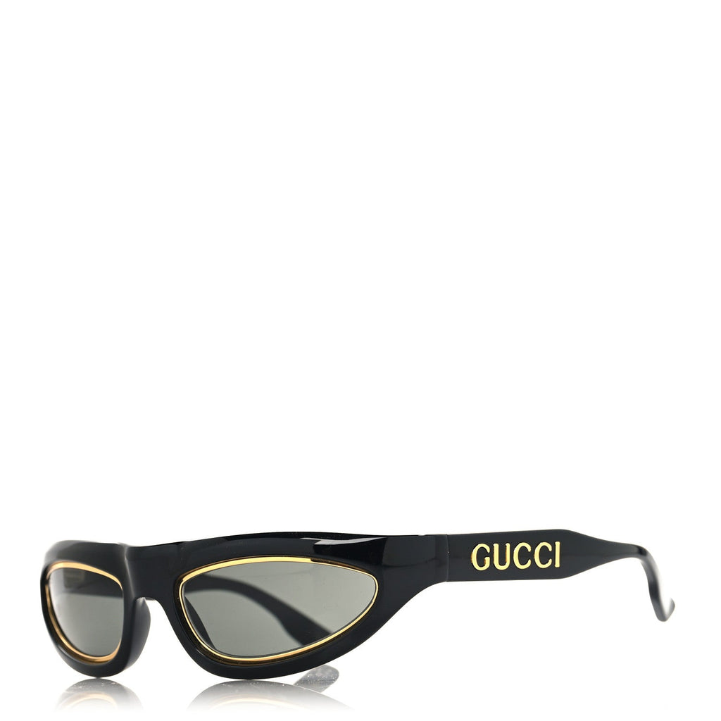 Gucci Acetate Mask Sunglasses GG1062S Black