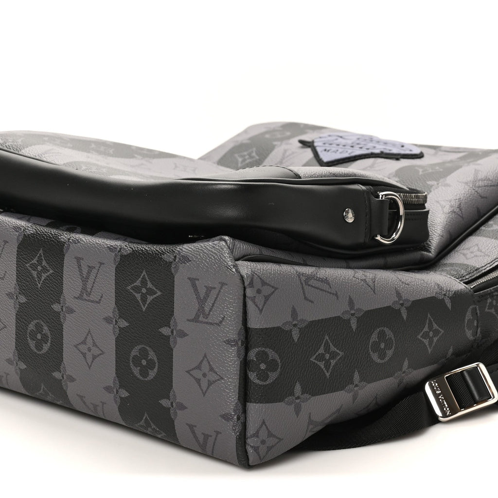 Louis Vuitton X NIGO Monogram Eclipse Stripes LV Heart Modular Utilitary Backpack