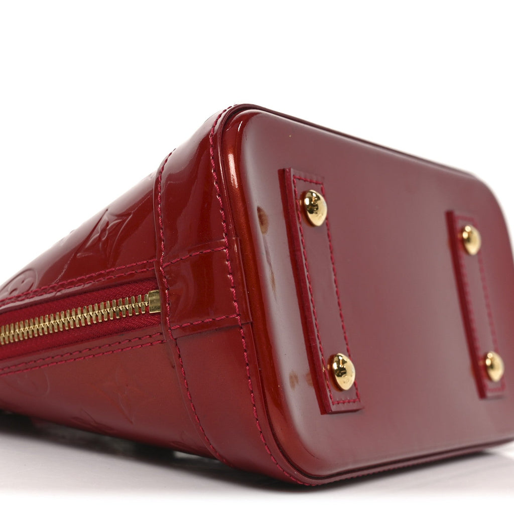 Louis Vuitton Vernis Alma BB Rose Indien