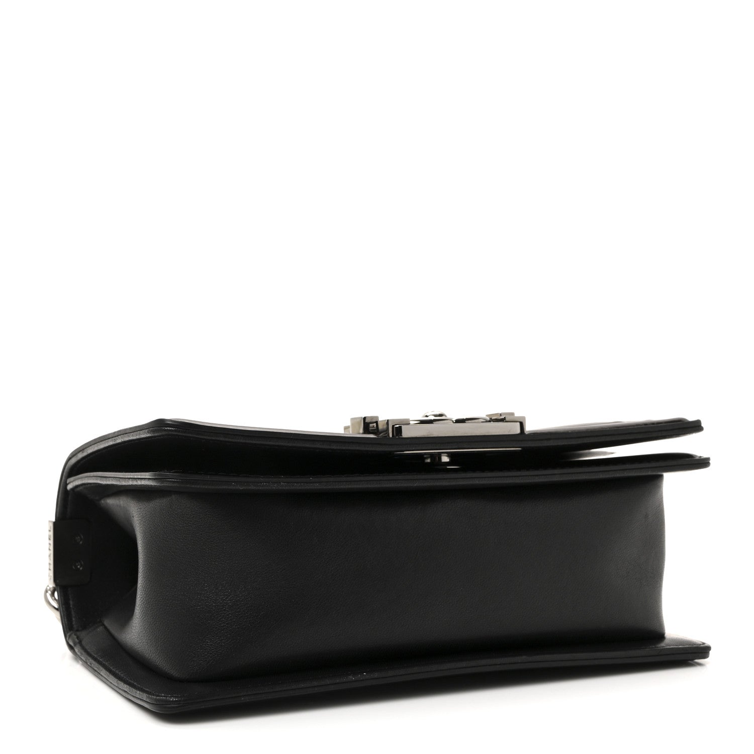 Chanel Patent Calfskin Quilted Small Boy Flap Black