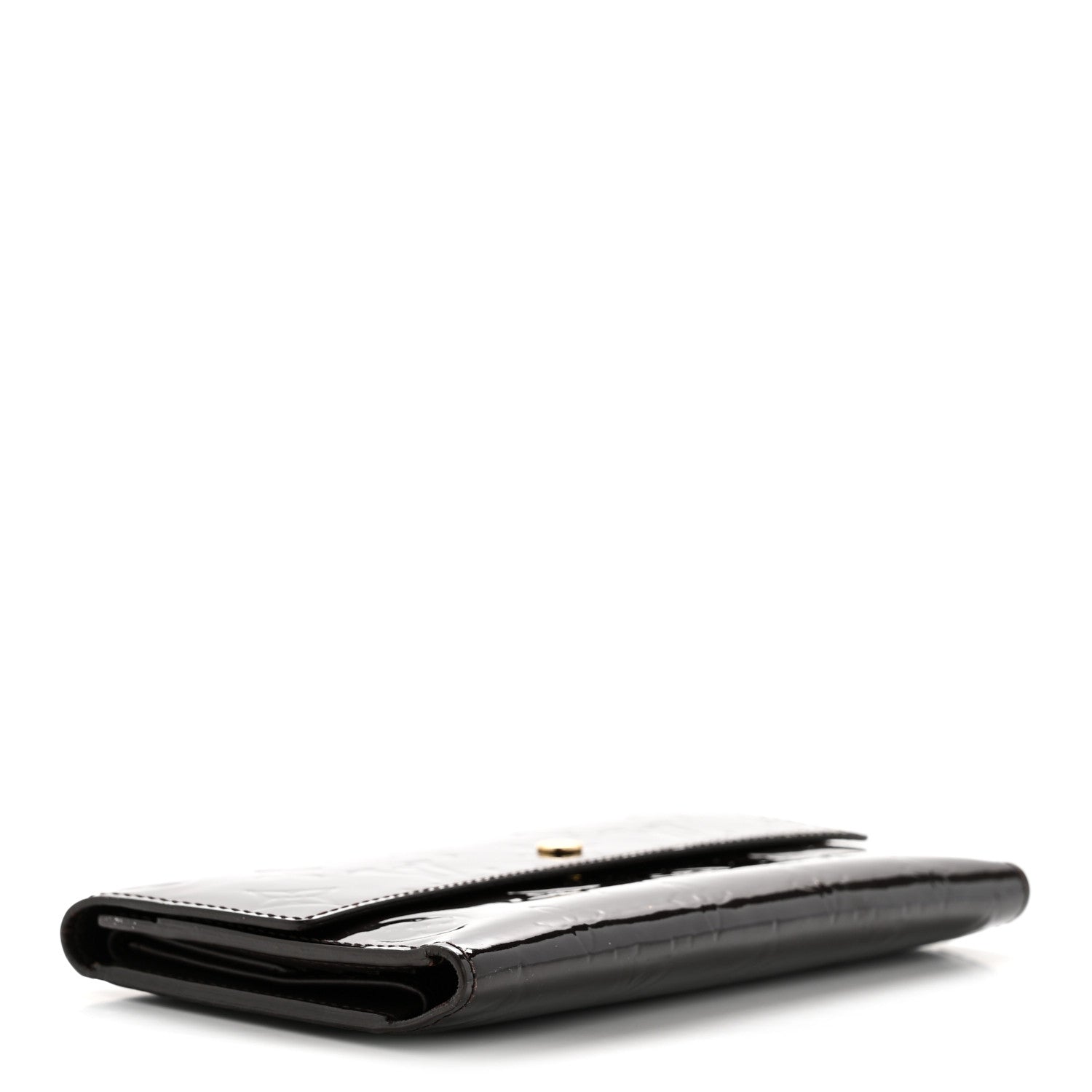 Louis Vuitton Vernis Porte Tresor International Wallet Amarante