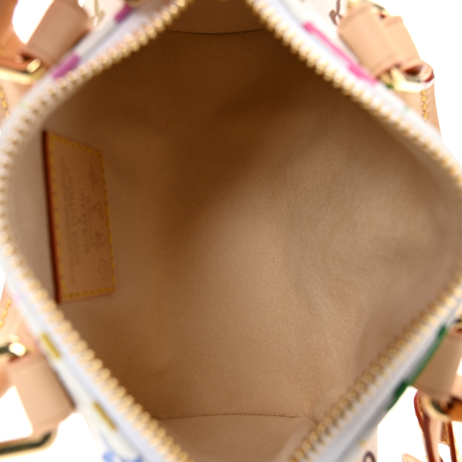 Louis Vuitton LV X TM Monogram Multicolor Nano Speedy White