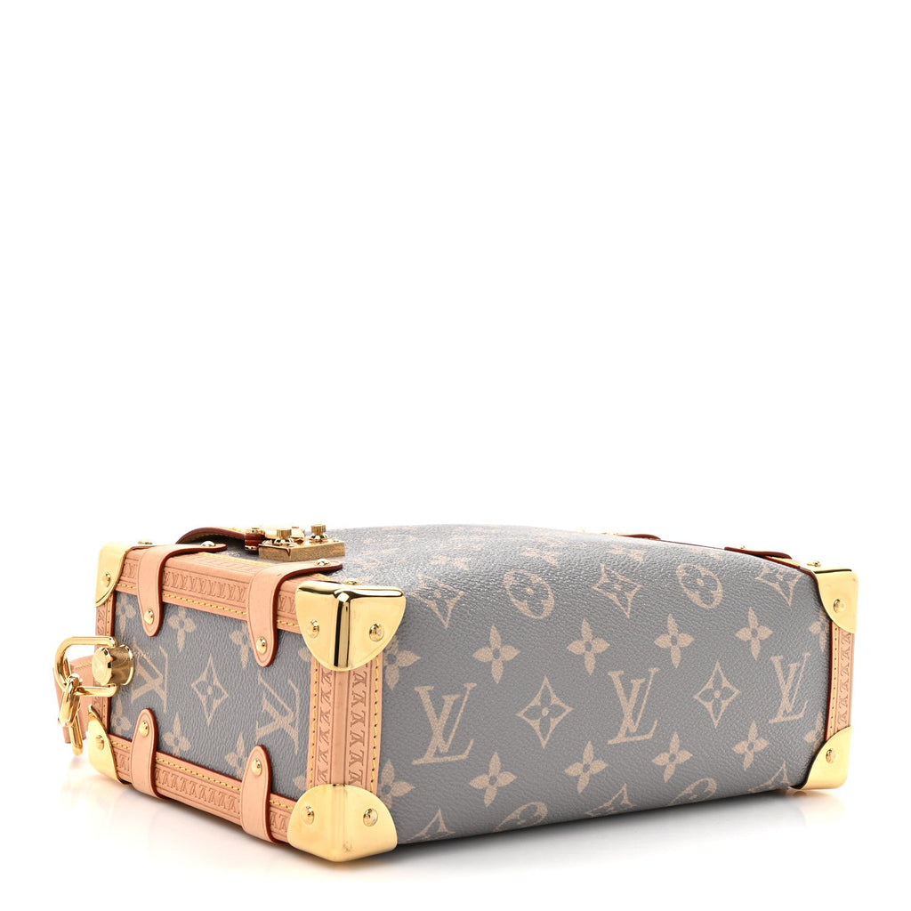 Louis Vuitton Monogram Side Trunk MM Trianon Gray