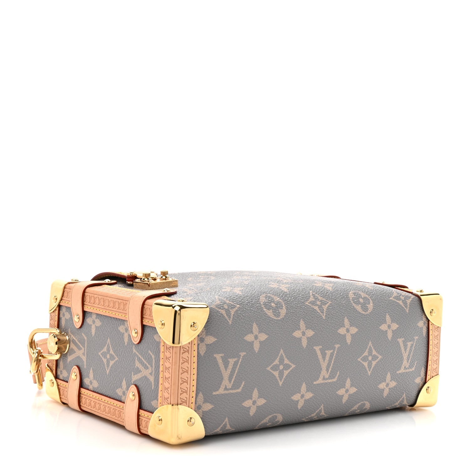 Louis Vuitton Monogram Side Trunk MM Trianon Gray