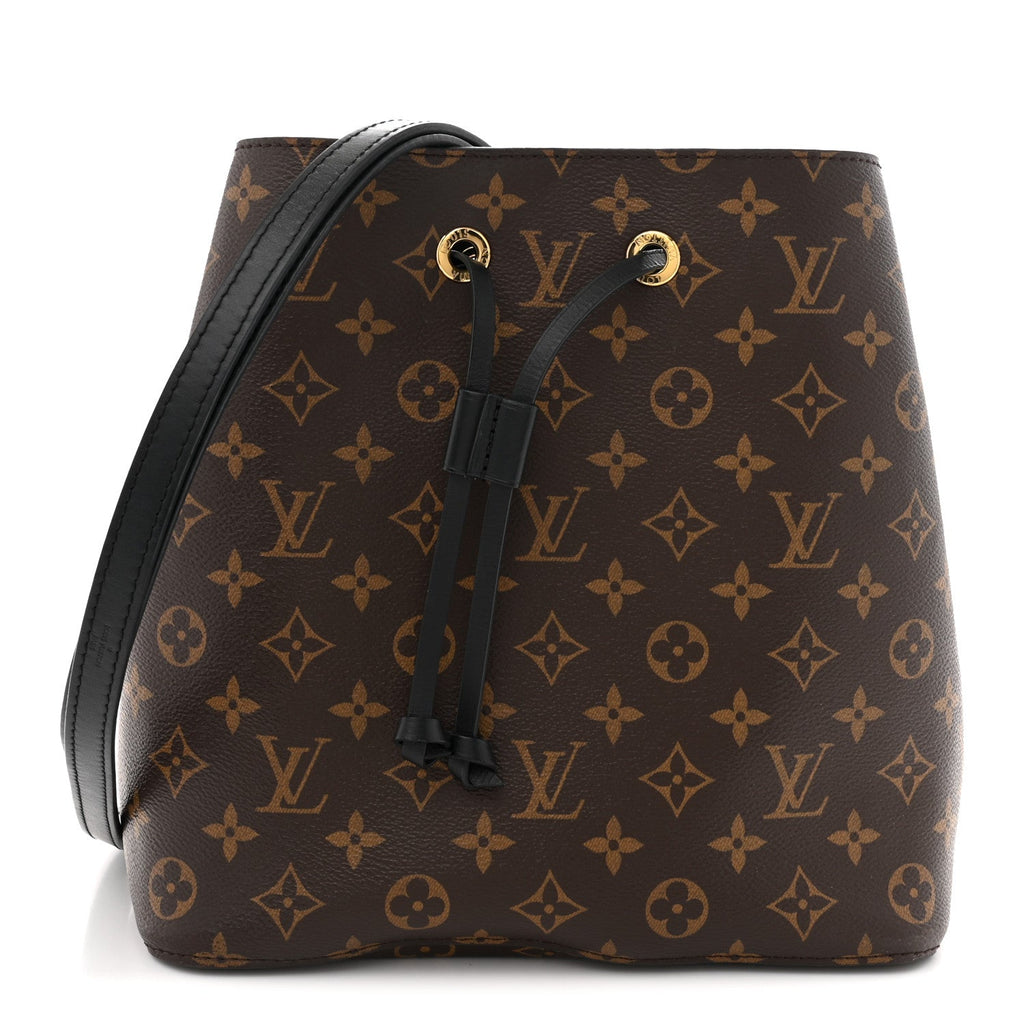Louis Vuitton Monogram Neonoe MM Black