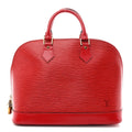 Louis Vuitton Epi Alma PM Castillan Red
