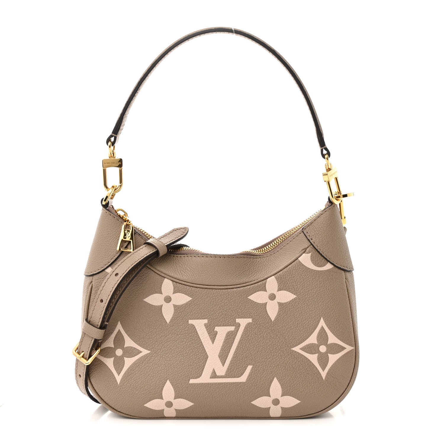 Louis Vuitton Empreinte Monogram Giant Bagatelle NM Tourterelle Creme