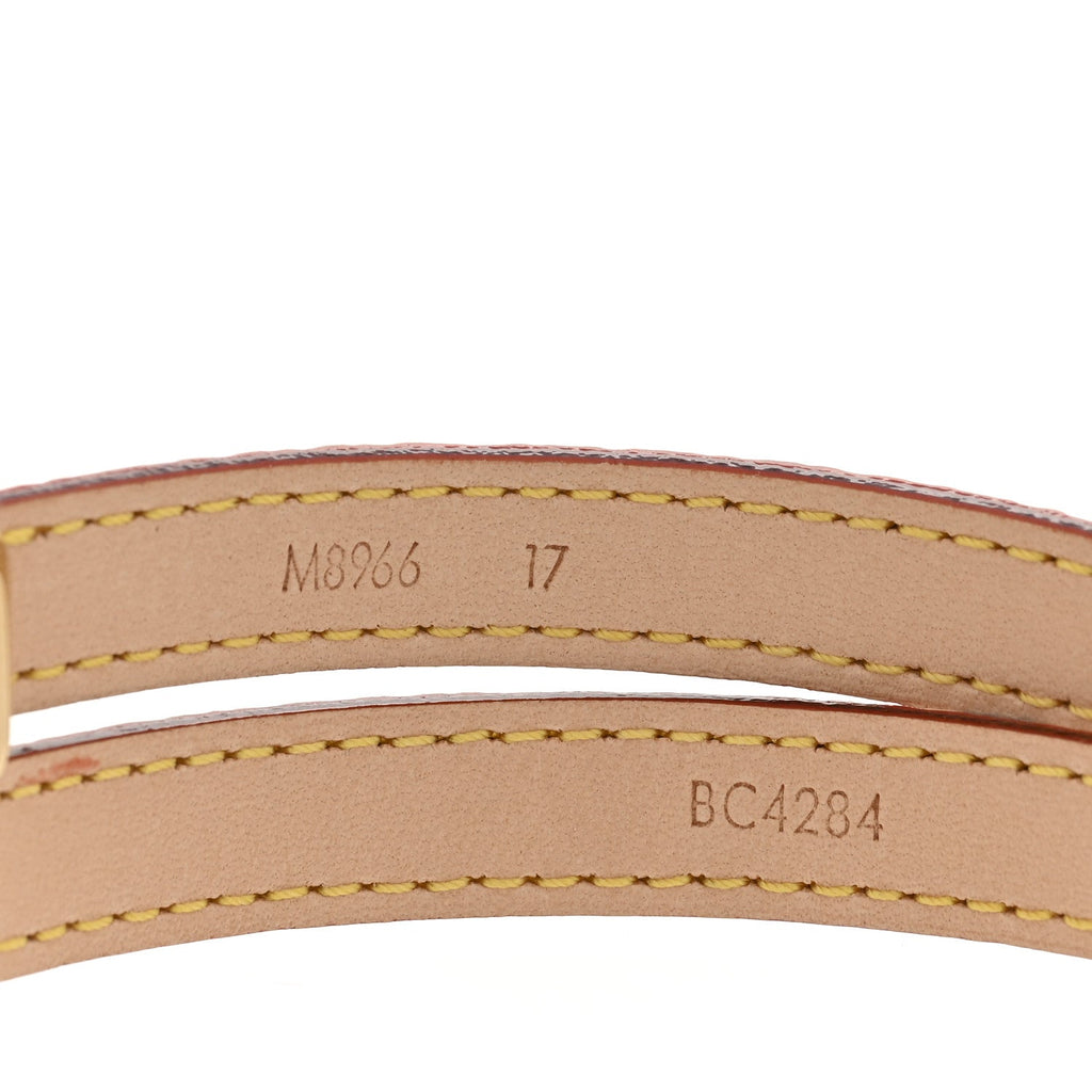 Louis Vuitton LV X TM Monogram Multicolor LV Signature Bracelet 17 White