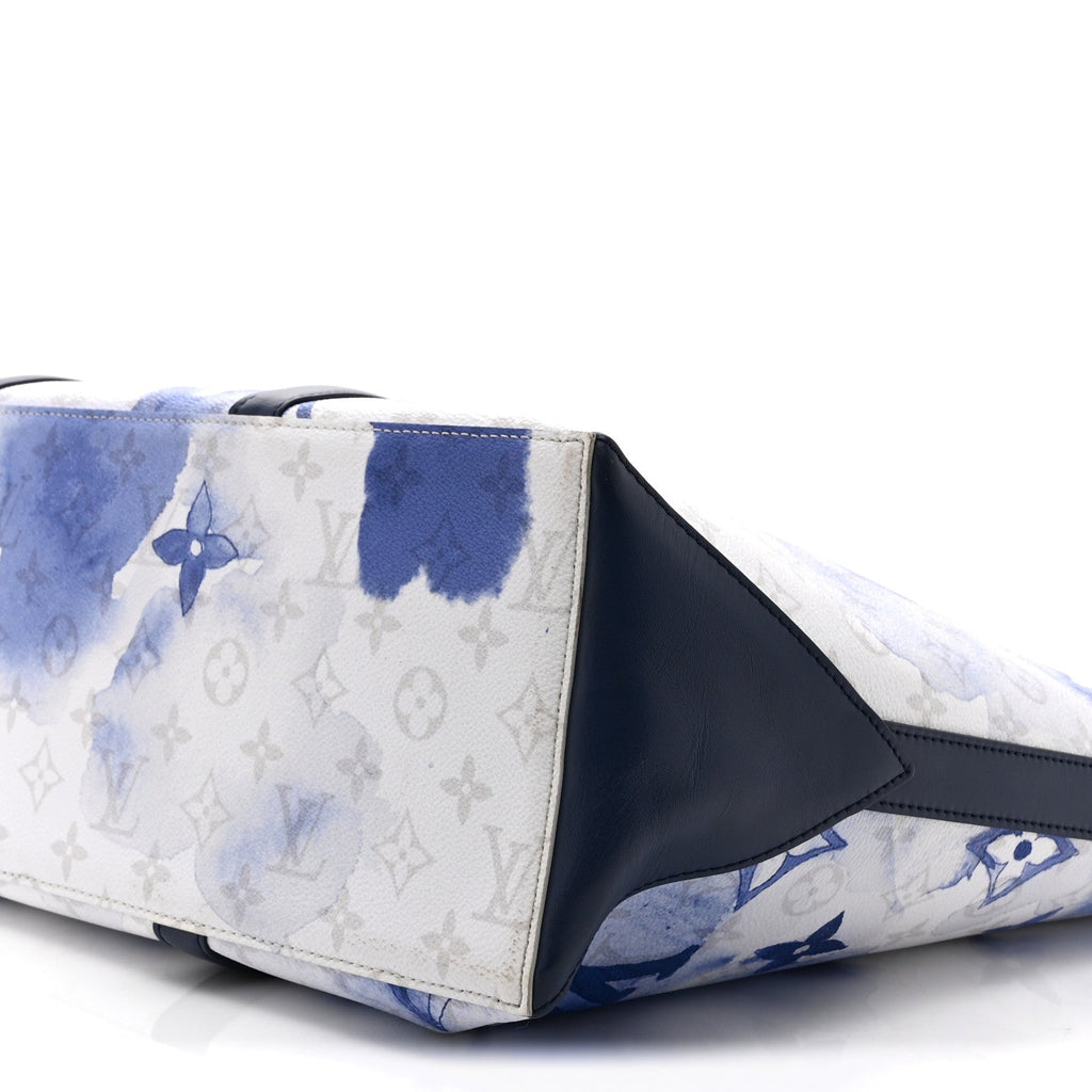 Louis Vuitton Monogram Watercolor New Tote GM Blue