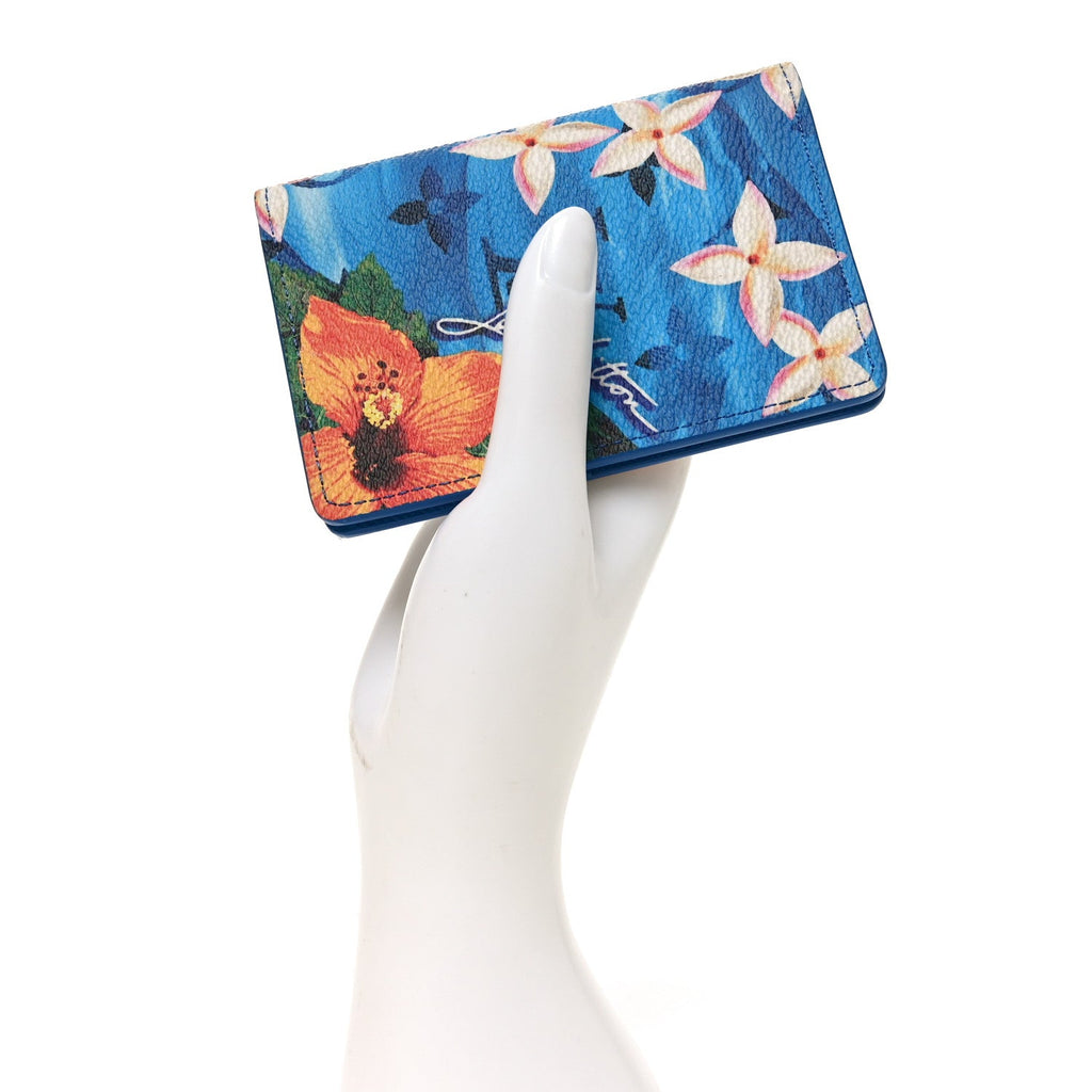 Louis Vuitton Monogram Surfin' Pocket Organizer NM Blue