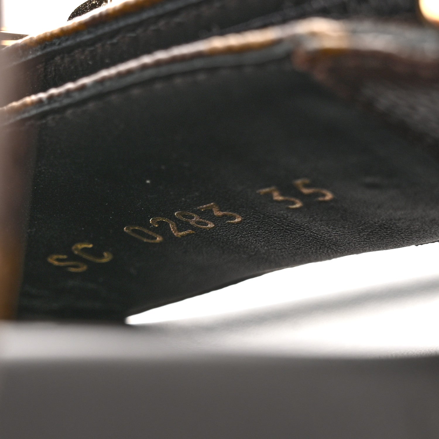 Louis Vuitton Monogram LV Sunset Comfort Flat Sandals 35 Cacao Brown
