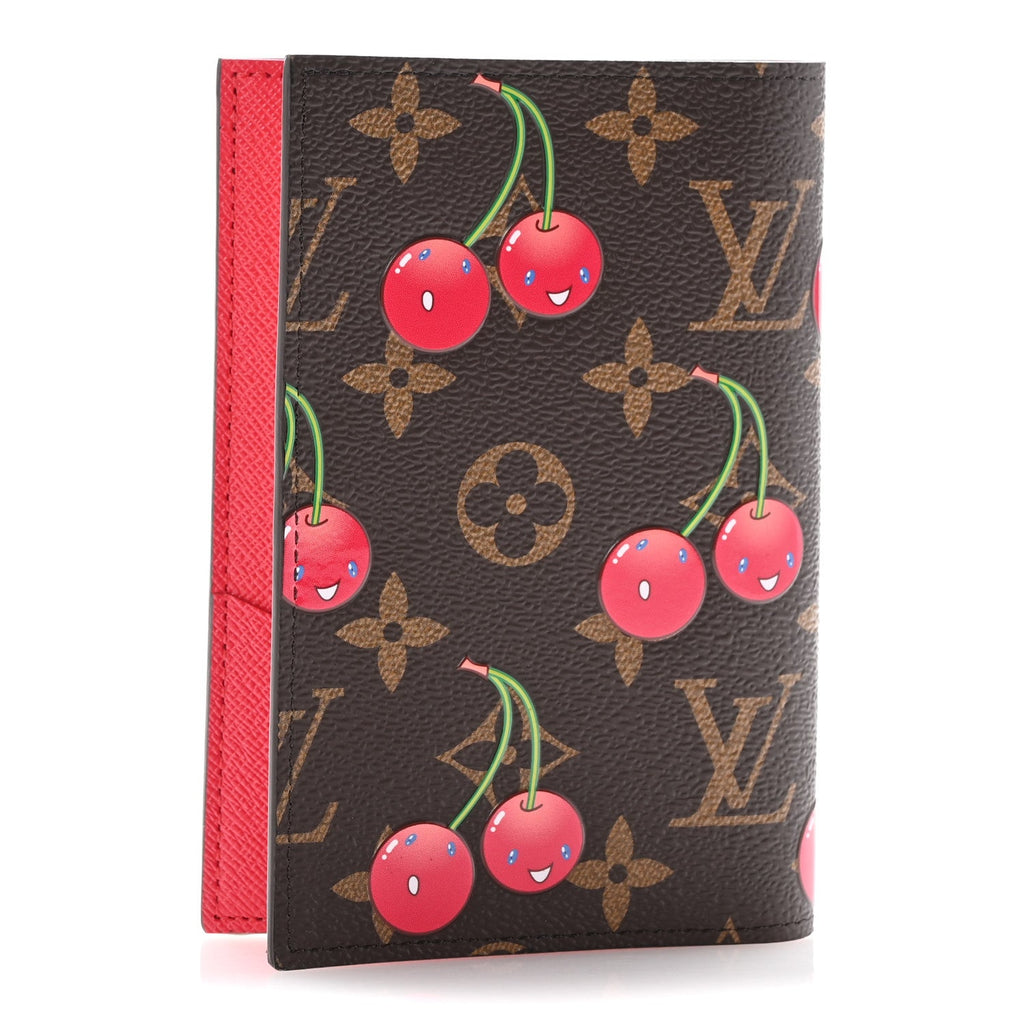Louis Vuitton LV X TM Monogram Cerises Passport Cover