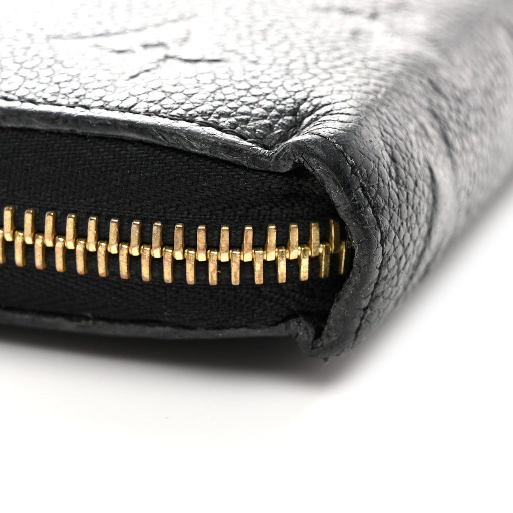 Louis Vuitton Empreinte Zippy Wallet Black