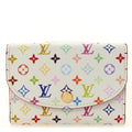 Louis Vuitton LV X TM Monogram Multicolor Rosalie Coin Purse White Kawaii Pink