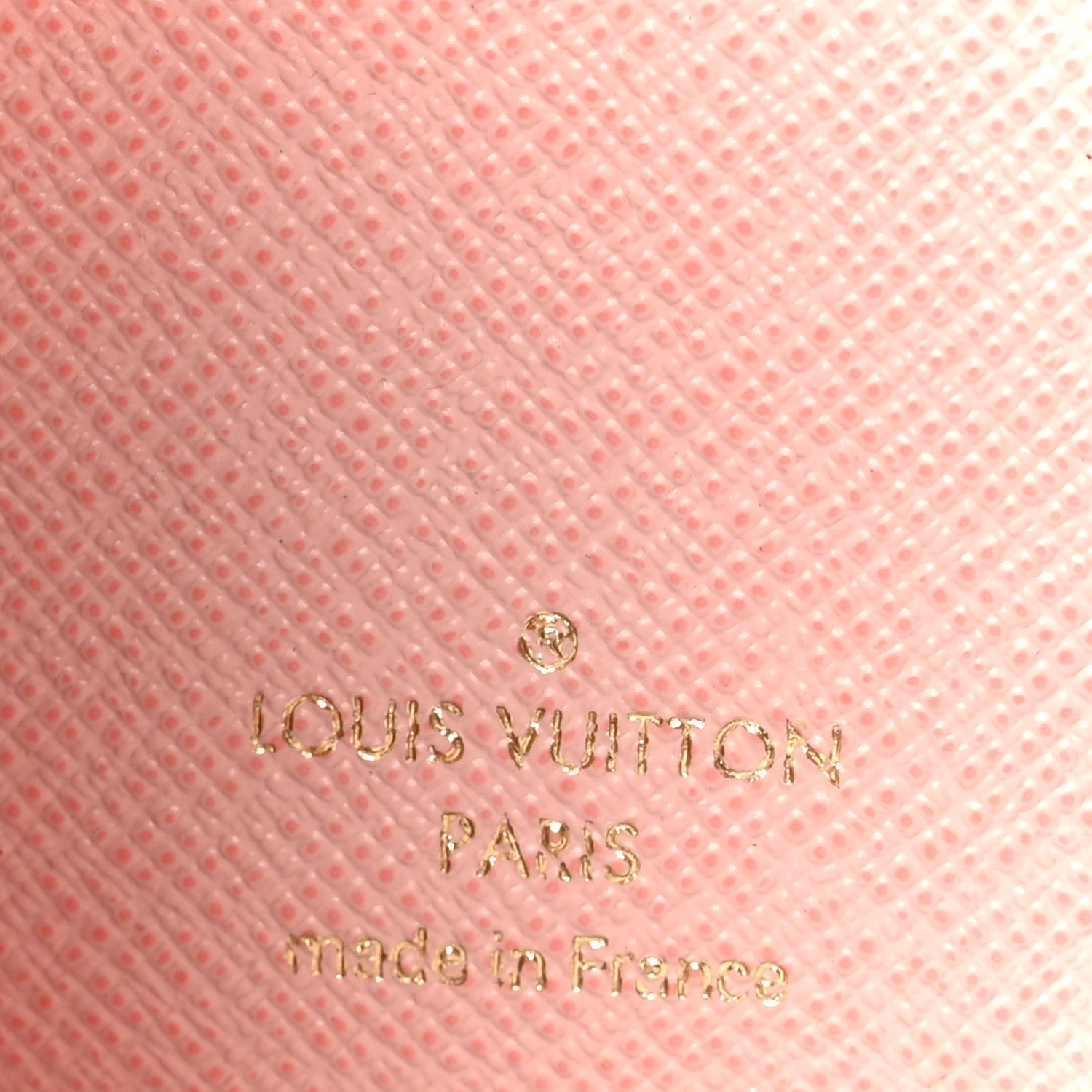 Louis Vuitton Monogram Victorine Wallet Rose Ballerine