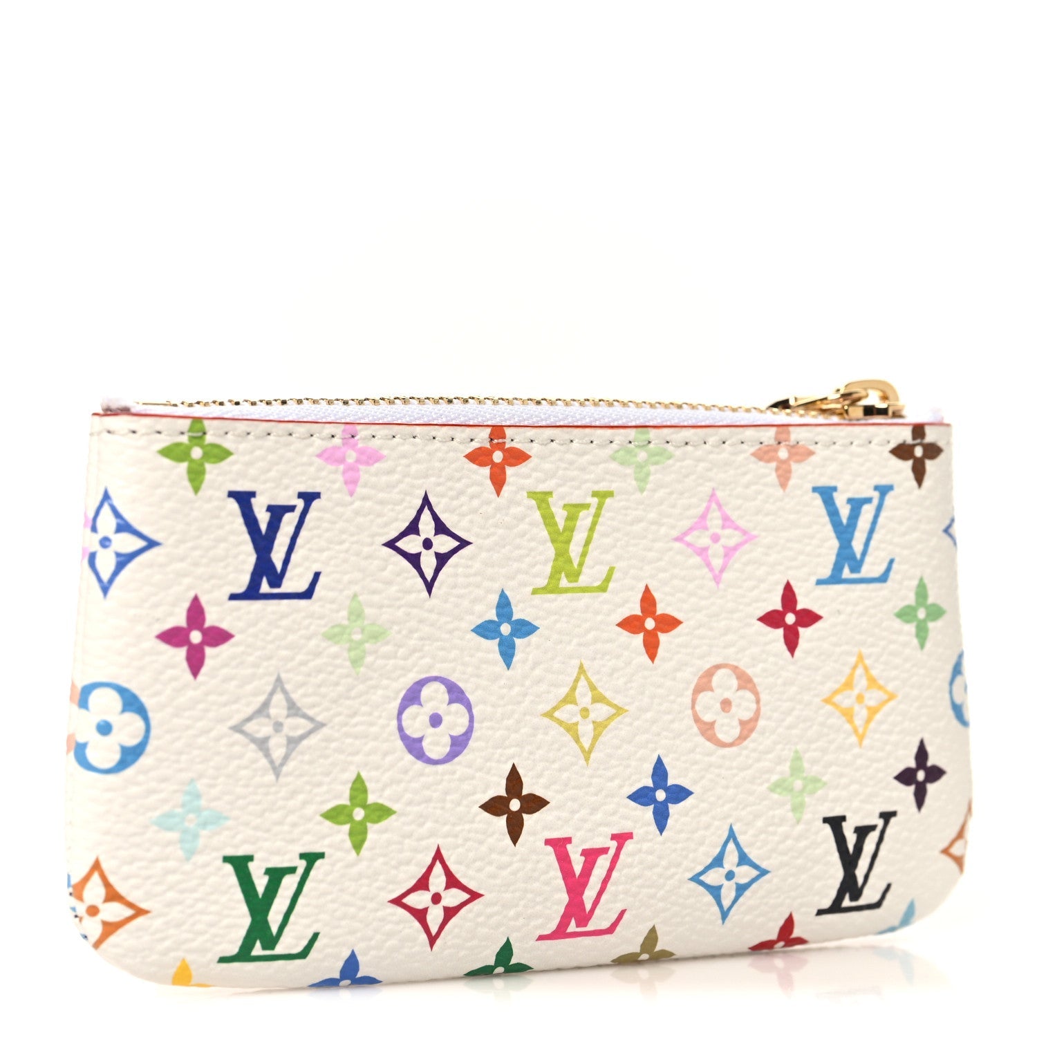 Louis Vuitton LV X TM Monogram Multicolor Key Pouch White