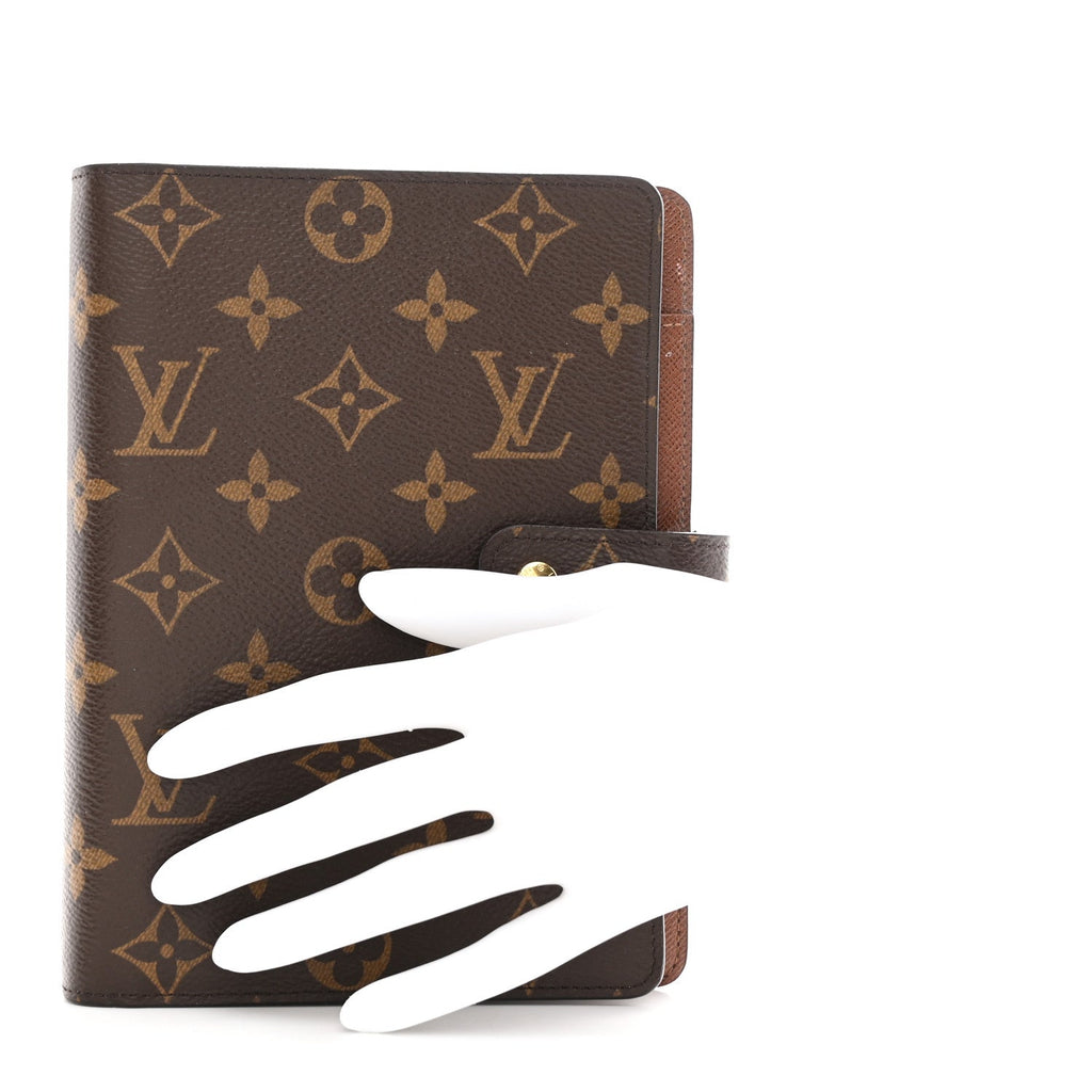 Louis Vuitton Monogram Medium Ring Agenda Cover