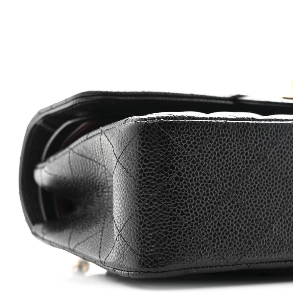 Chanel Caviar Quilted Small Double Flap Black