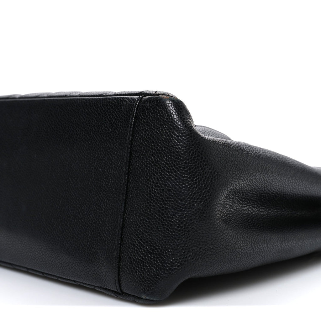 Chanel Caviar Quilted Grand Shopping Tote GST Black