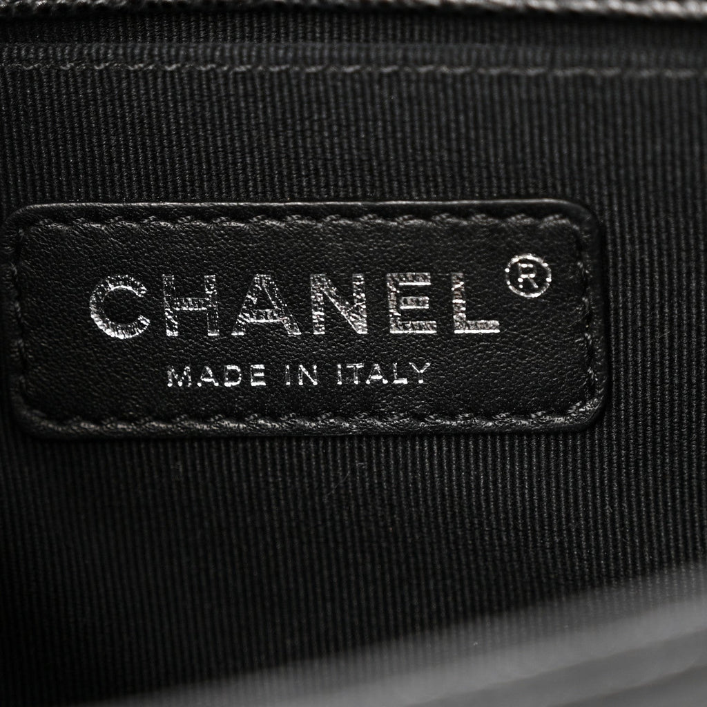 Chanel Caviar Quilted Small Boy Flap Black