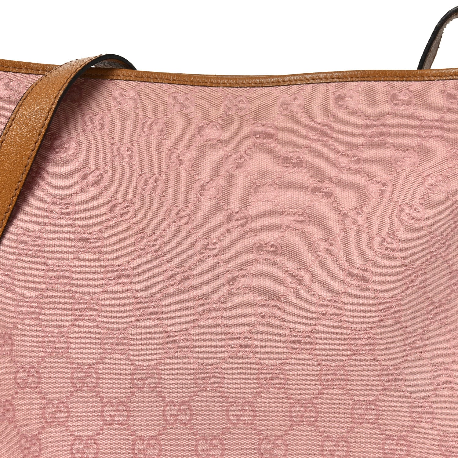 Gucci Monogram Flat Messenger Bag Pink