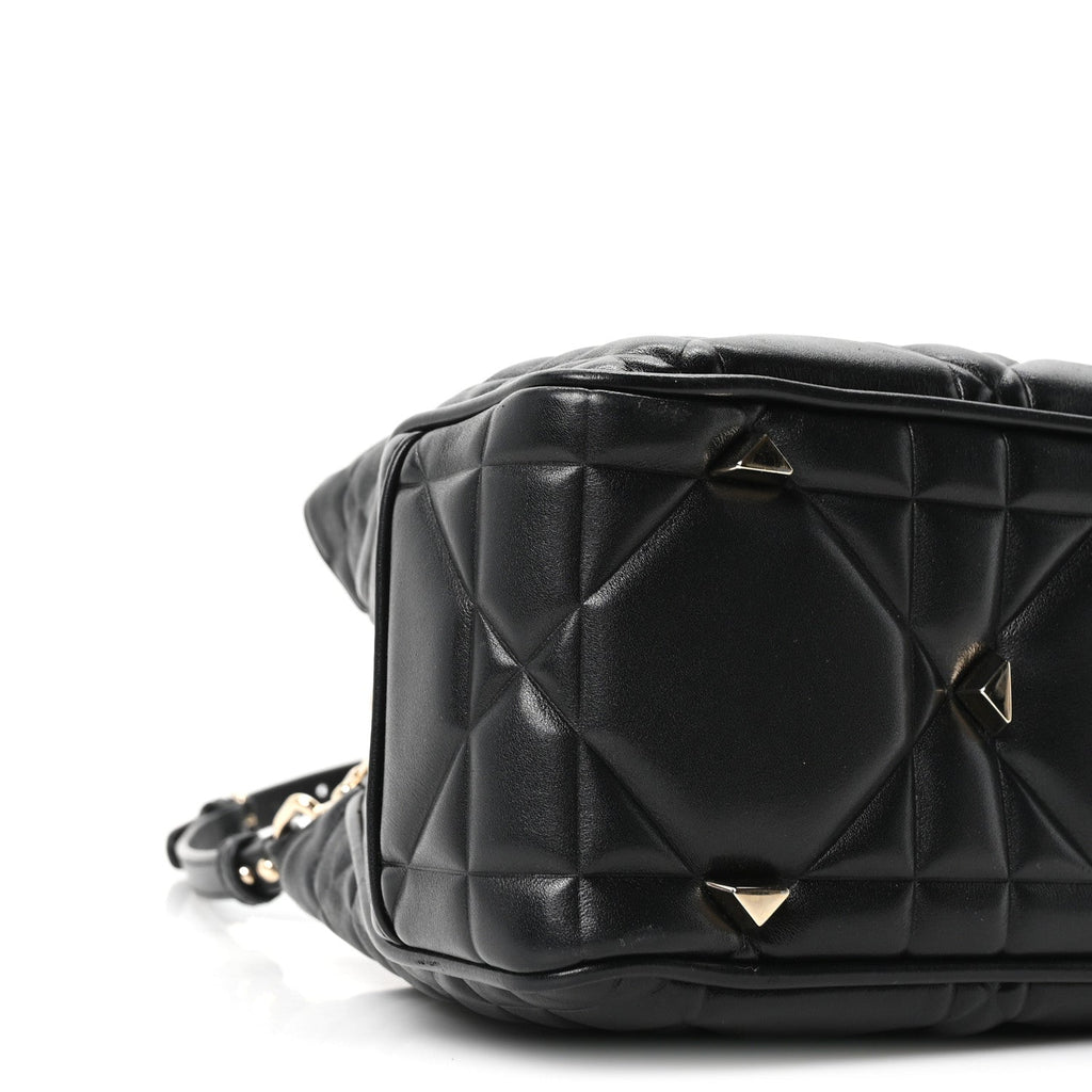 Christian Dior Calfskin Cannage Small The Lady 95.22 Black