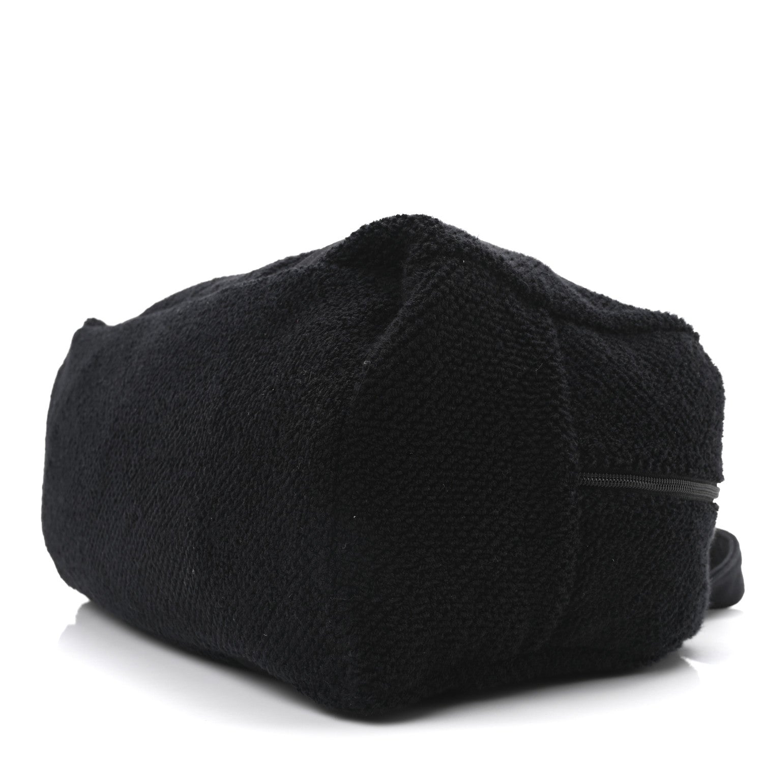 Chanel Terry Cotton CC Beach Duffel Towel Set Black