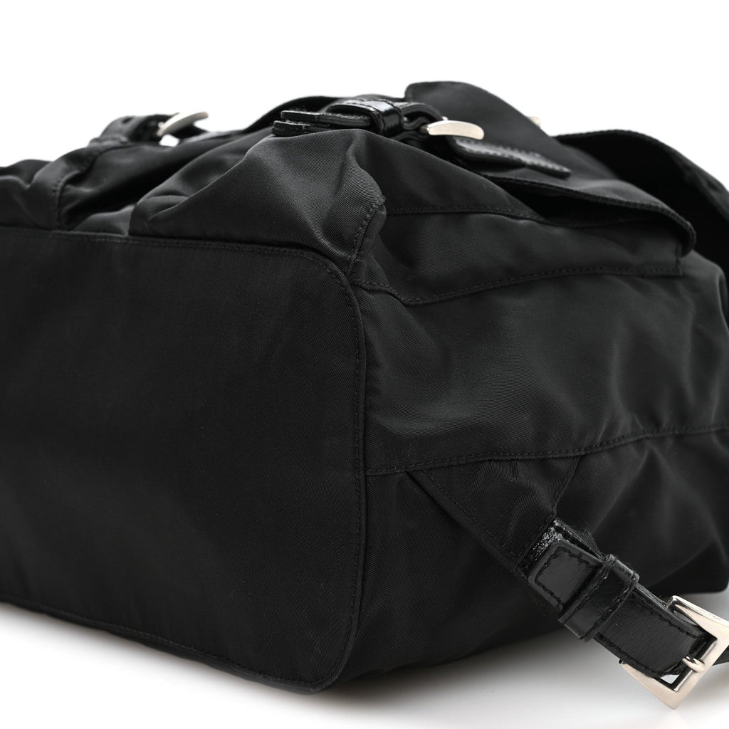 Prada Nylon Vela Small Backpack Black