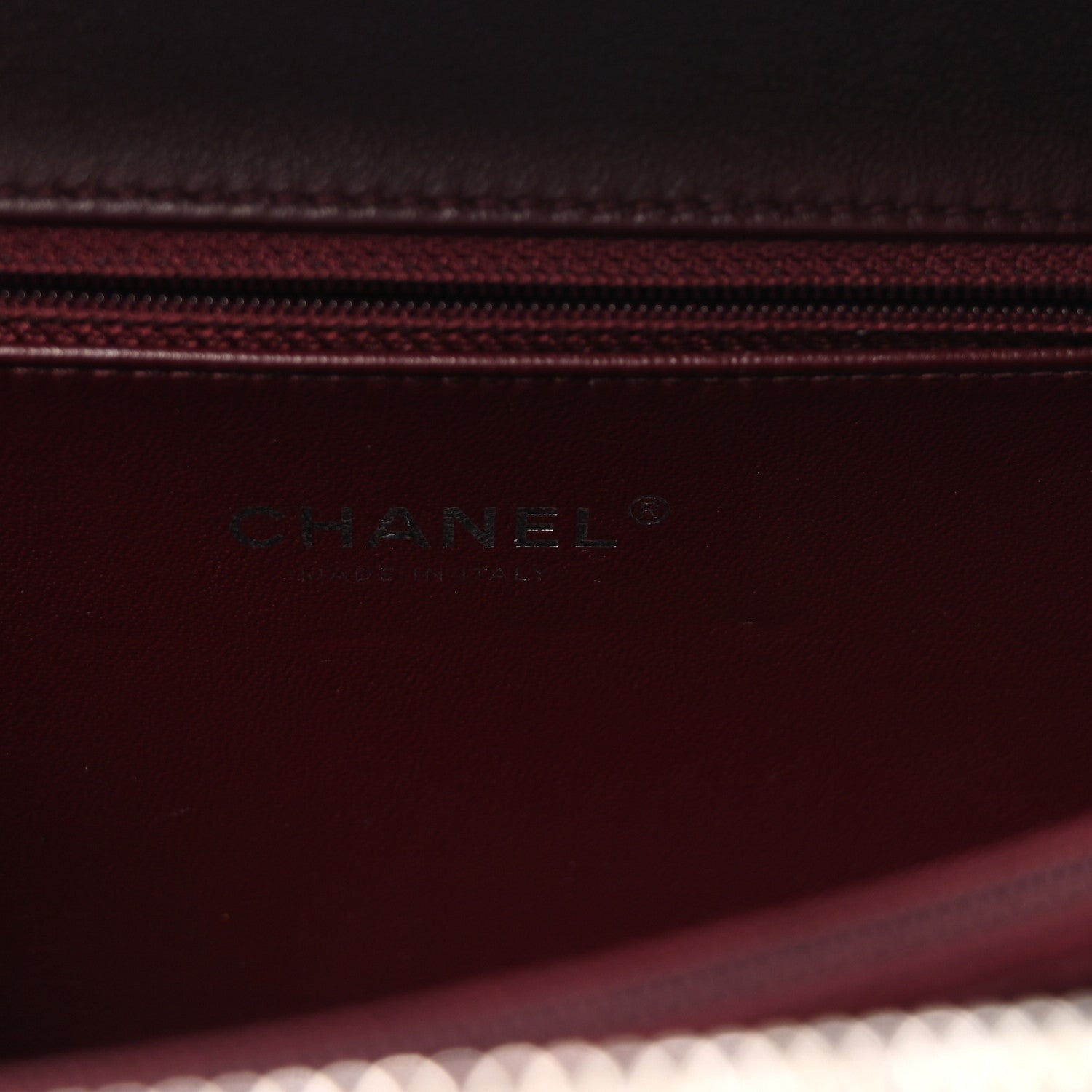 Chanel Metallic Caviar Quilted Medium CC Filigree Vanity Case Silver