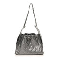 Chanel Metallic Caviar Quilted Small Chanel 25 Handbag Anthracite
