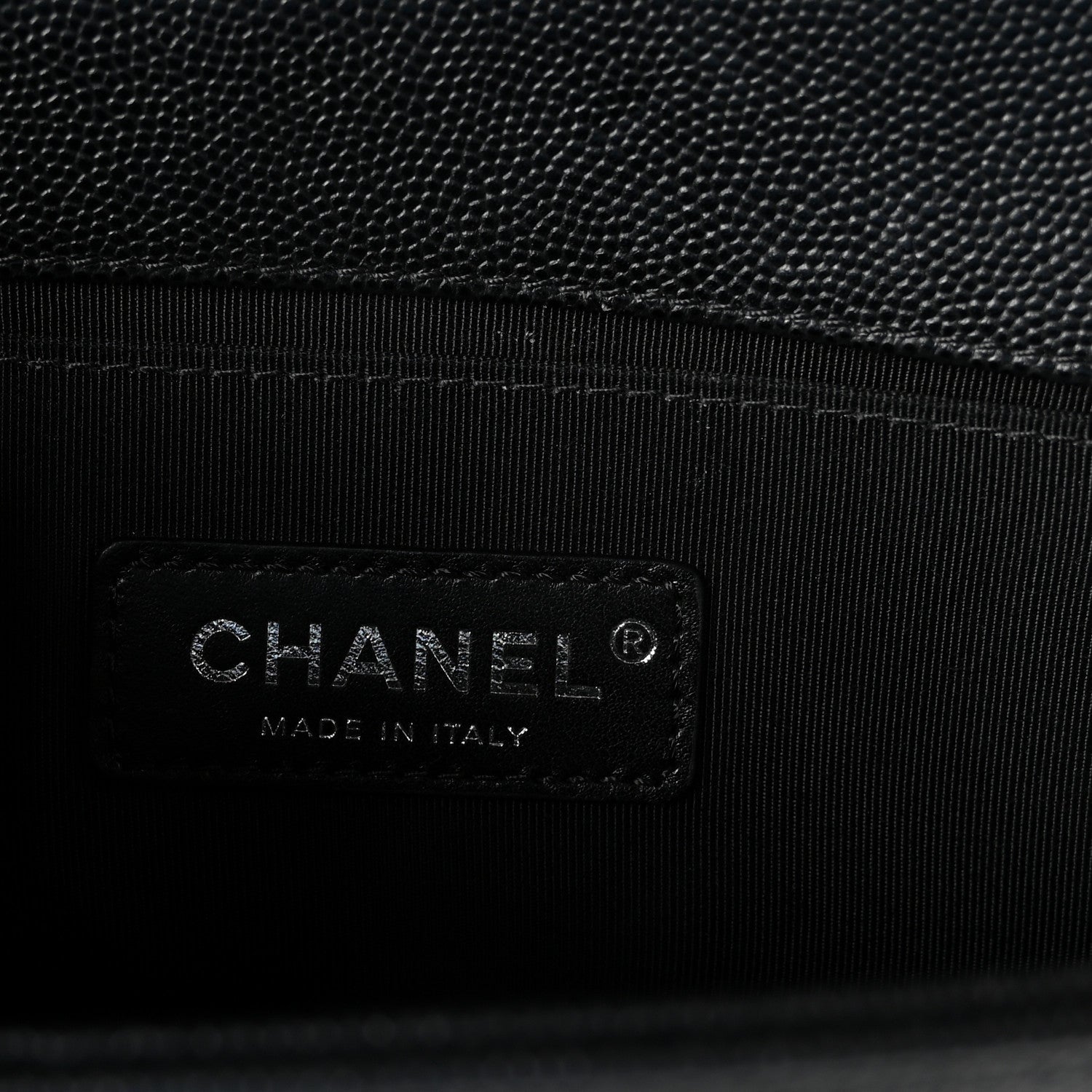 Chanel Caviar Quilted Small Boy Flap Black