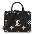 Louis Vuitton Empreinte Monogram Giant Onthego PM Black Beige