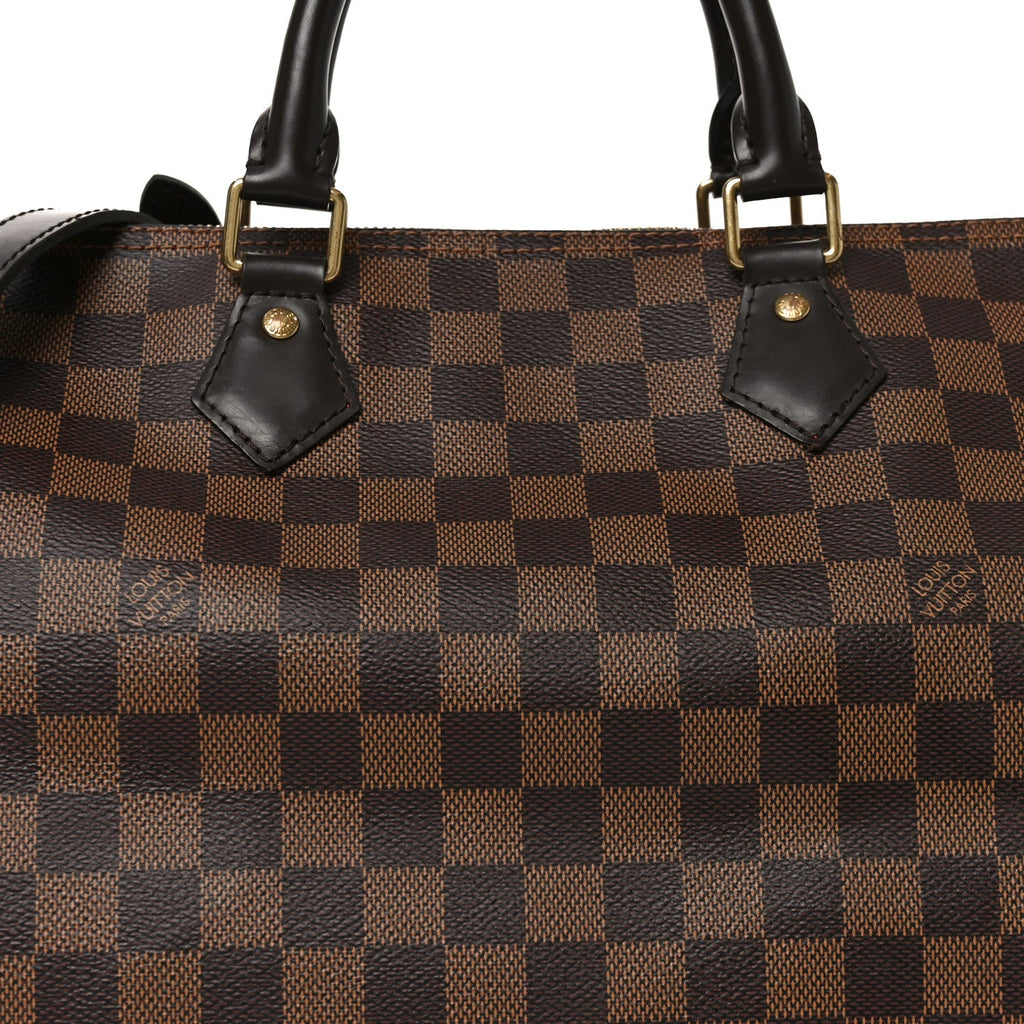 Louis Vuitton Damier Ebene Speedy Bandouliere 35