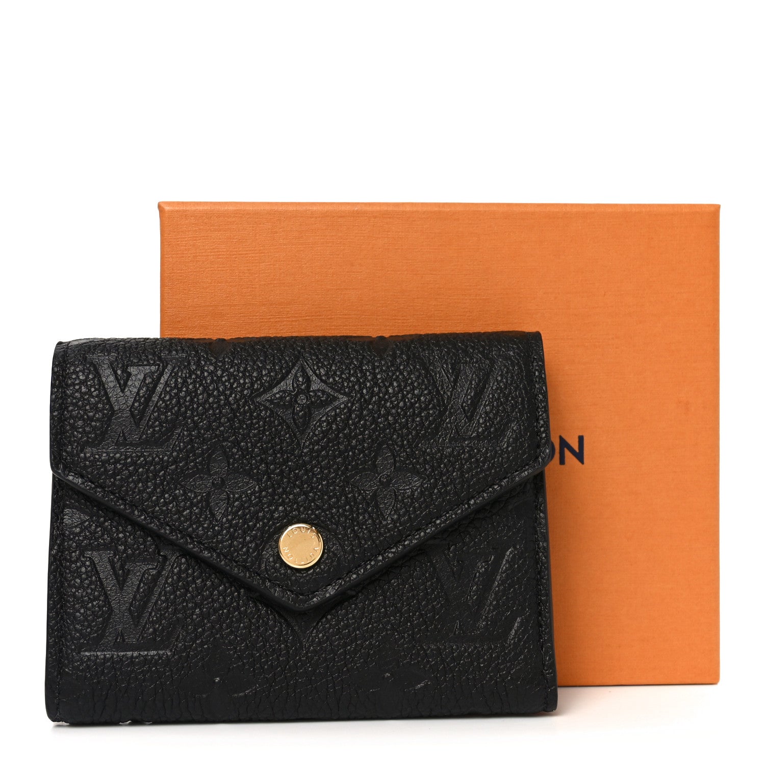Louis Vuitton Empreinte Victorine Wallet Black